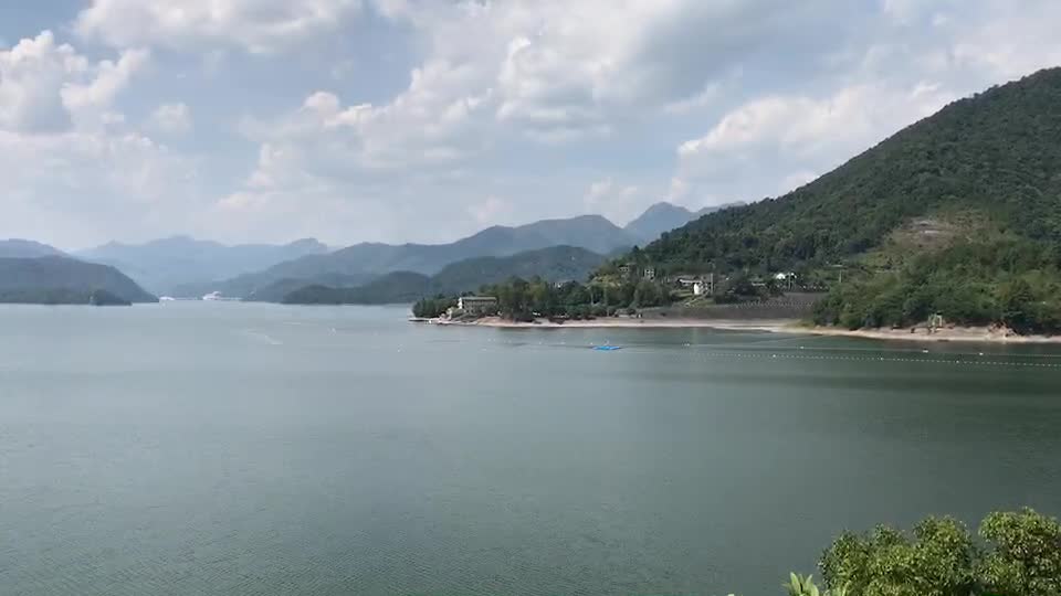 台州黄岩长潭水库美景