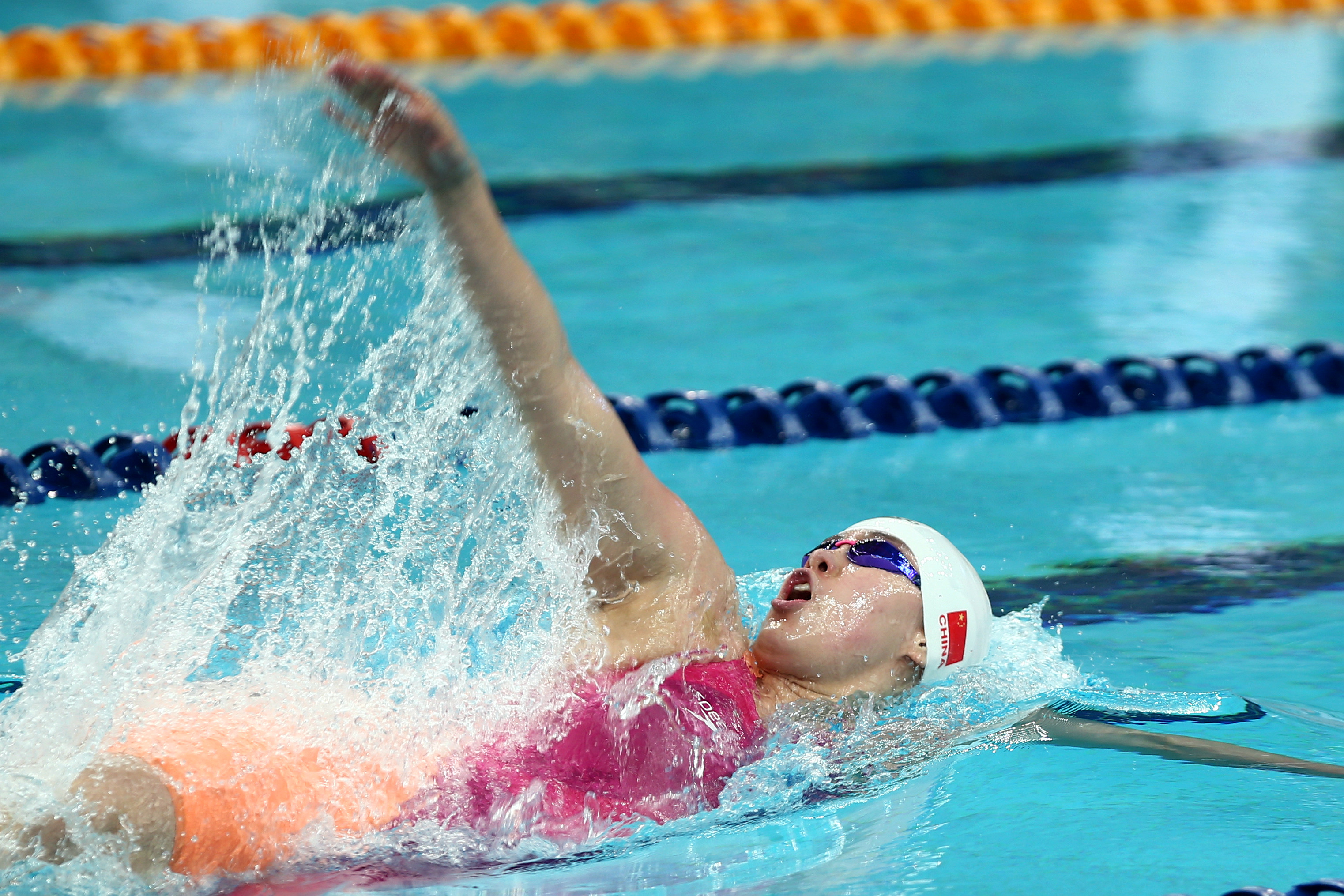 傅园慧晋级决赛图片