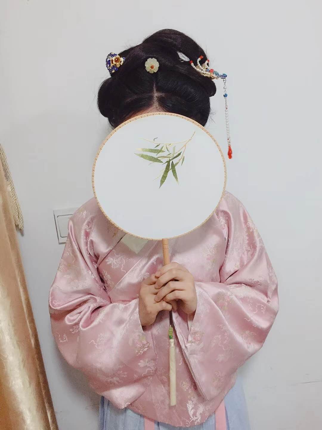 古风女生发型画法_古风女生人物鼻子画法_古风女孩眼睛画法-圈子花园图片