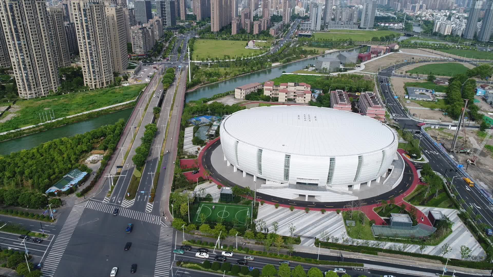 滨江区体育馆今年9月将投入使用