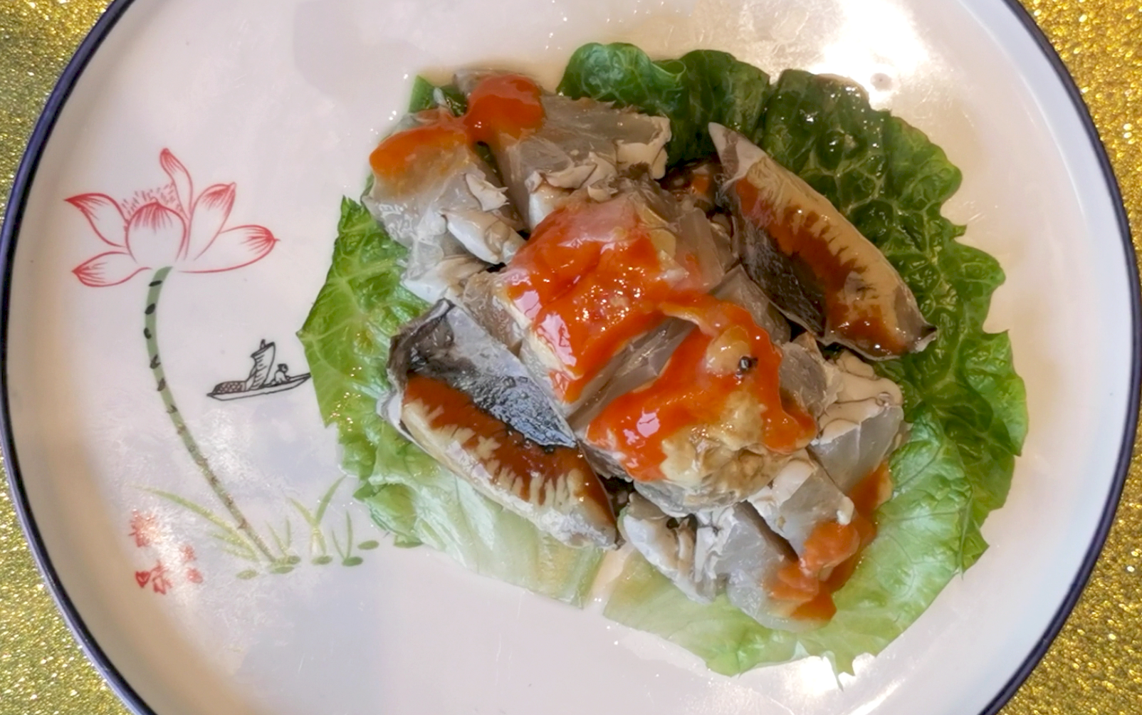 过年加道菜—红膏炝蟹
